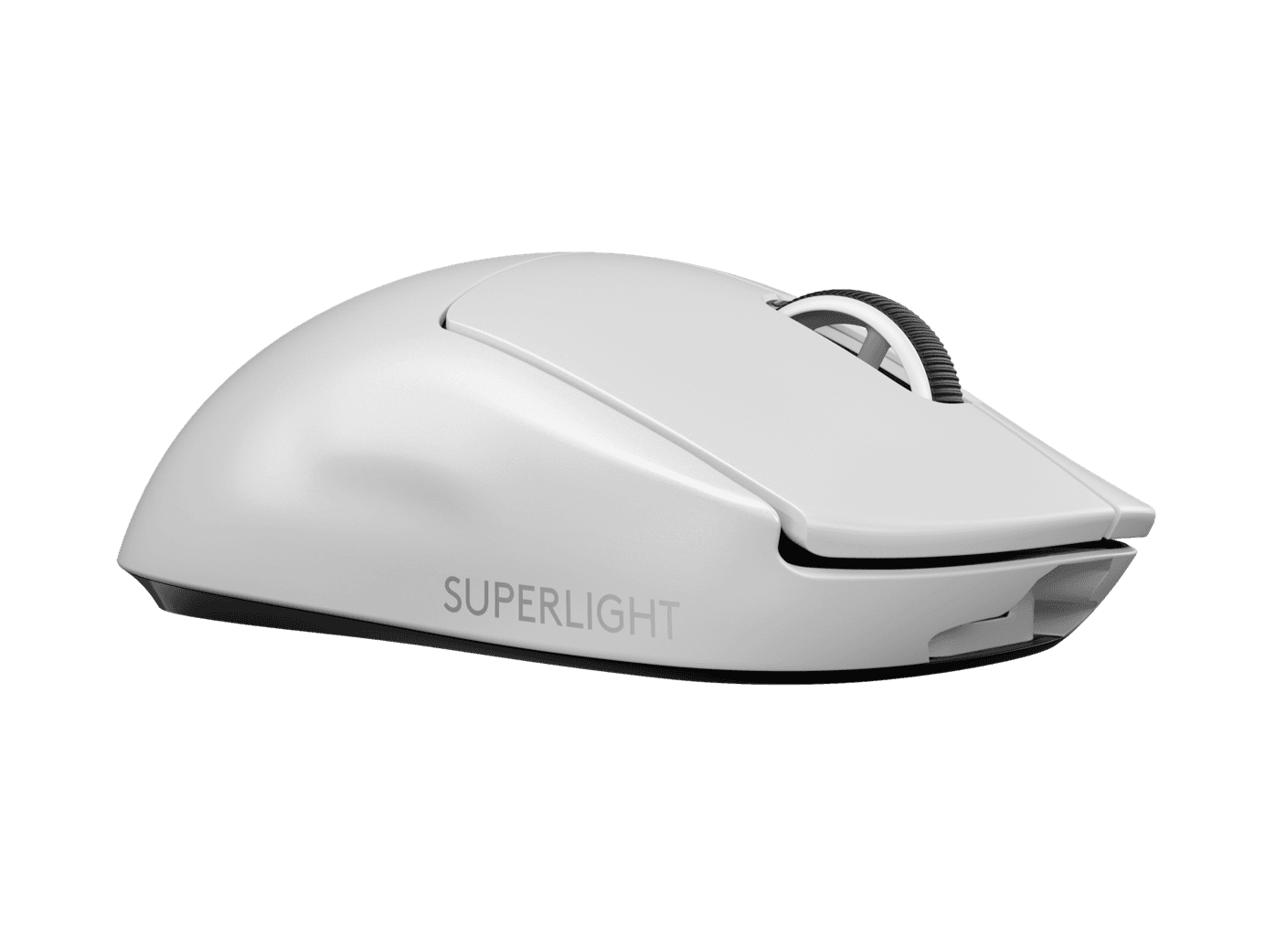 White Logitech G Pro X Superlight mouse
